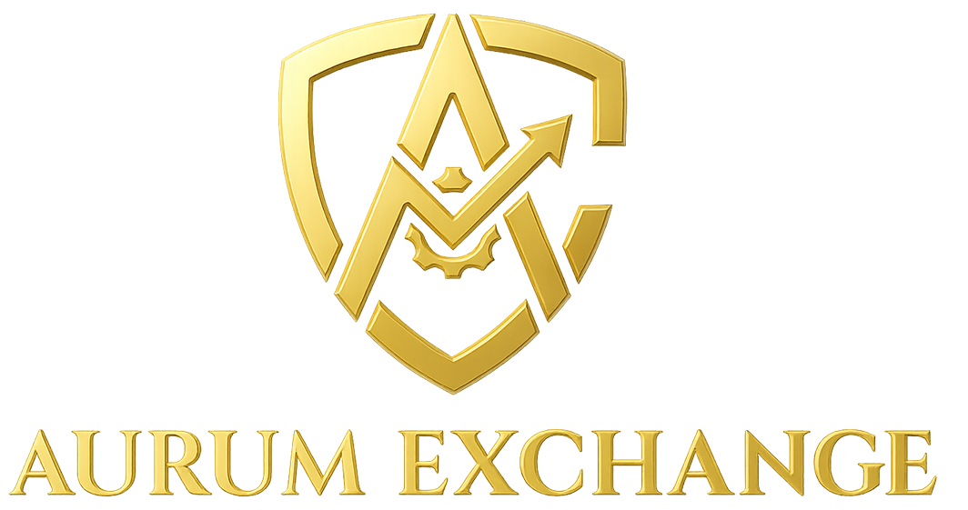Aurum-Exchange mobile mining platform logo
